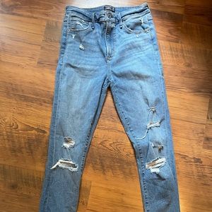 A&F Simone High Rise Ankle Skinny